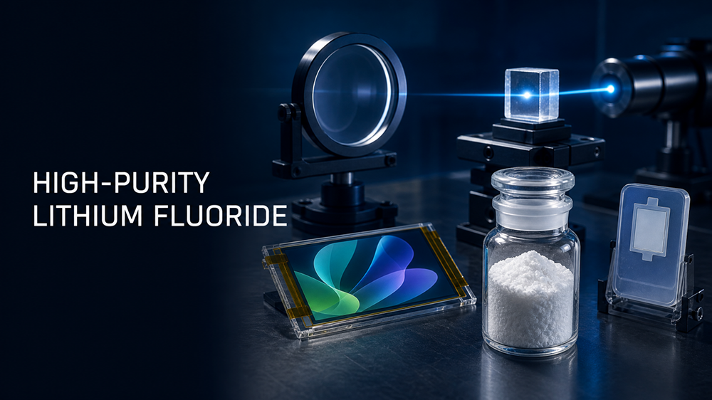High-Purity Lithium Fluoride Applications